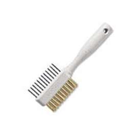 WOOSTER Painter's Comb 1832 Brush Comb, 1 in L Trim, Brass Trim, Polypropylene Handle
