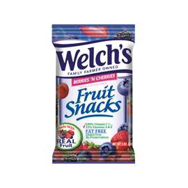 Welch's WBNC12 Fruit Snack, 5 oz Bag