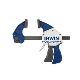 IRWIN QUICK-GRIP 1964714/2021424N Bar Clamp/Spreader, 600 lb Weight Capacity, 24 in Max Opening, 3-5/8 in D Throat