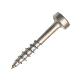 Kreg SPS-F075-100 Self-Tapping Pocket-Hole Screw, #6 Thread, Fine, #2 Drive, Type 17 Auger Point