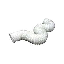 LAMBRO 1309 Dryer Vent Hose, 4 in ID, 8 ft L, Vinyl