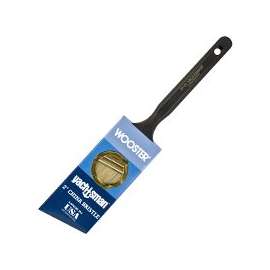 WOOSTER Z1121-2-1/2 Paint Brush, 2-11/16 in L Bristle, Sash Handle, Steel Ferrule