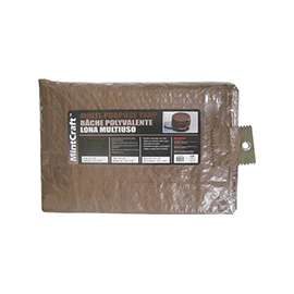 ProSource Multi-Purpose Tarp With Aluminum Grommets, 10 Ft L X 8 Ft W, 8 X 10 In Mesh, Polyethylene