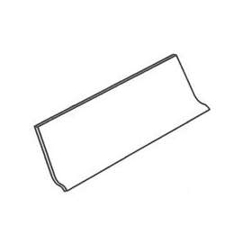 M-D 75887 Wall Base, 120 ft L, 2-1/2 in W, Vinyl, Black