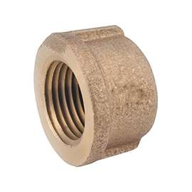 Anderson Metals 738108-06 Pipe Cap, 3/8 in IPT