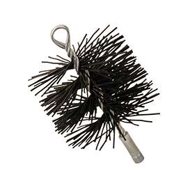 Imperial Polypro BR0181 Round Chimney Brush, 6 in Dia Brush