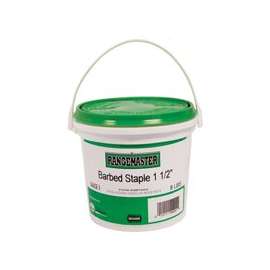 Rangemaster 7467 Fence Staple, 1-1/2 in L, Galvanized