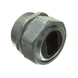 Halex 07310 Standard Watertight Connector, Compression, Metal