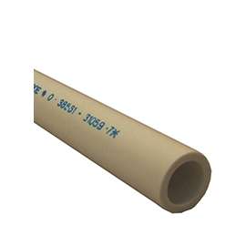 GENOVA 315107 Rigid Pressure Pipe Plain, 5 ft L, White