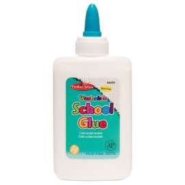 Economy Washable School Glue, 4 oz