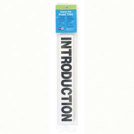 Science Fair Titles, Black (13/Bag)