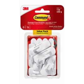 8PK SM WHT Command Hook