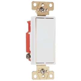 20A WHT SP Deco Switch