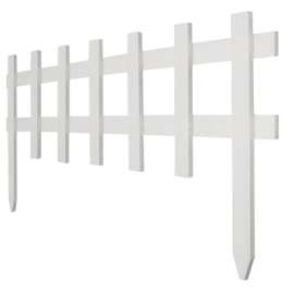 18x3 WHT Picket Fence