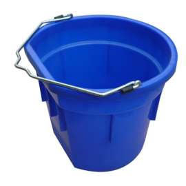 MR 20QT BLU FLT Bucket