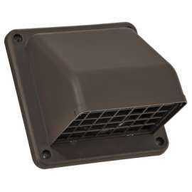 4" BRN Plas Hood