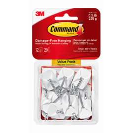 12PK SM Wire Hook