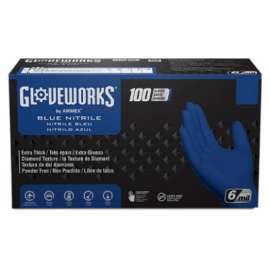 100CT LG BLU Nitr Glove