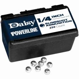 250CT 1/4"Slingsho Ammo