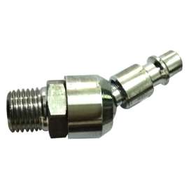 MM 1/4' Male Swiv Plug