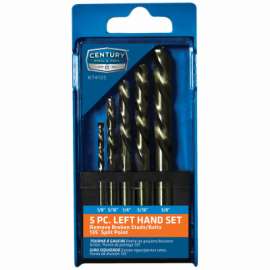 5PC LH Drill Bit Set
