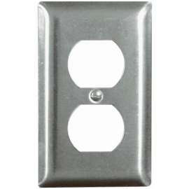 1G DPLX SS Wall Plate