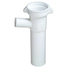 MP WHT Dish Tailpiece