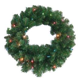 HW 24" Multi Art Wreath