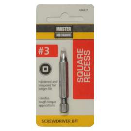 MM #3SQ Rec 2"Screw Bit