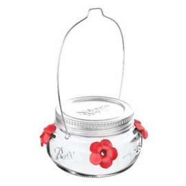 Mason Jar Humm Feeder