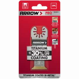 1-1/4 Titanium Metal Bl