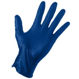 50CT LG Mens BLU Gloves