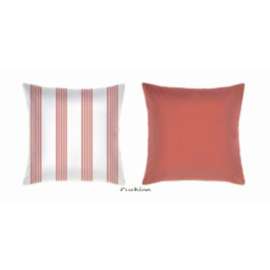 RED Stripe Toss Pillow