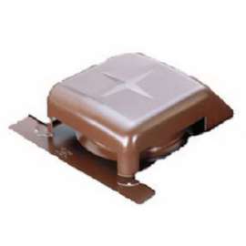 BLK Slant Galv Vent