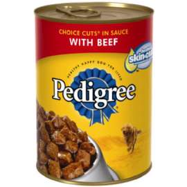 Ped13.2OZ Beef Dog Food
