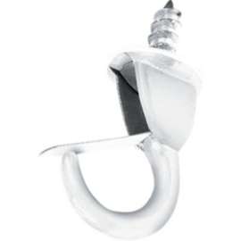 4PK 7/8" WHT Safe Hook
