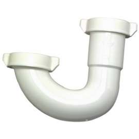 MP WHT Kitch Drain Bend