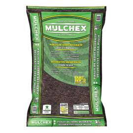 2CUFT BRN Cedar Mulch