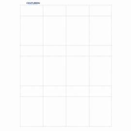 12UP BLANK Labels