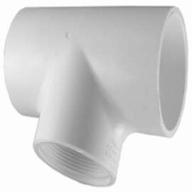1-1/4 PVC Pres Tee