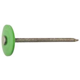 3K 1" Plas Cap Nail