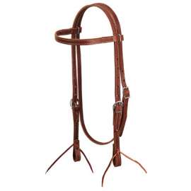 5/8" BRN LTHR Headstall