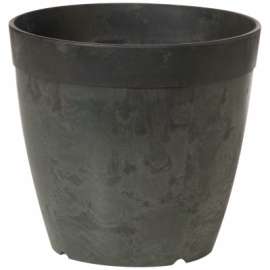 10" BLK Dol RND Planter
