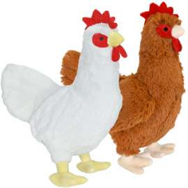 12" Plush Chicken