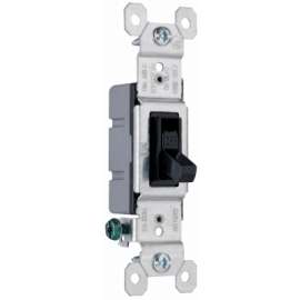 15A BLK SP Tog Switch