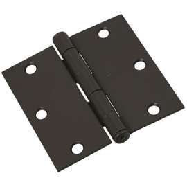 BLK 3.5" SQC Hinge