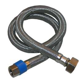3/8x1/2x24 SS Connector