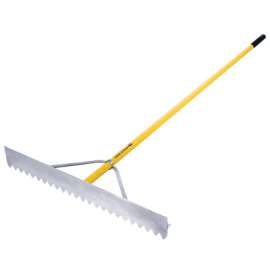 36" ALU Asphalt Rake