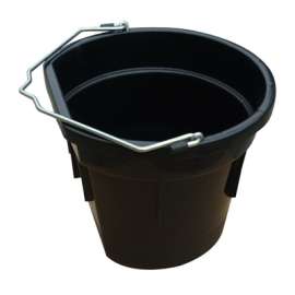 MR 20QT BLK FLT Bucket