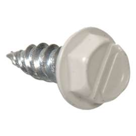 LB 7x.5 WHT Gutt Screw
